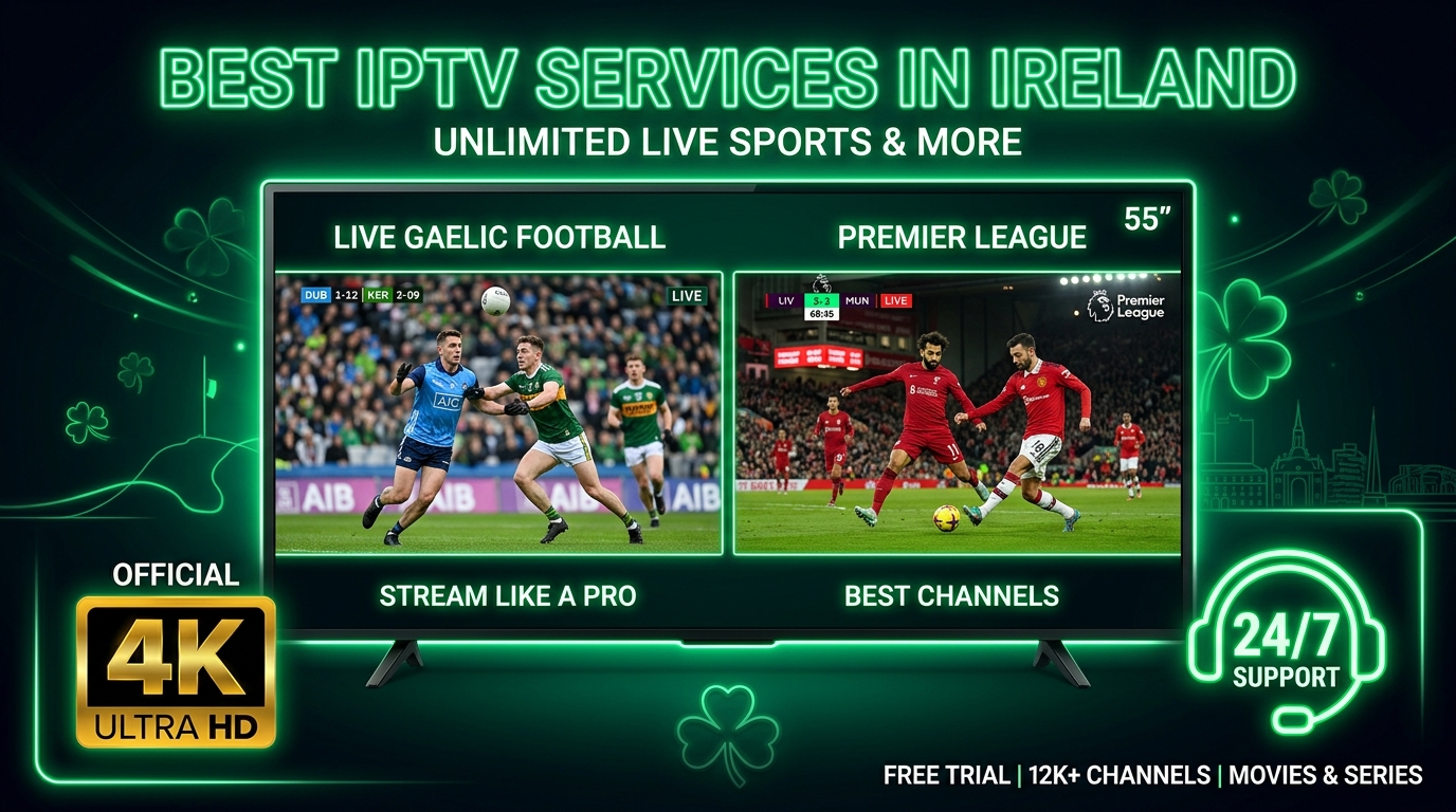 10 Best IPTV Services in Ireland 2026